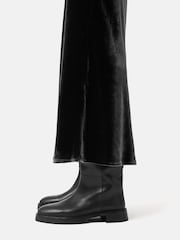 Jigsaw Black Velvet Maxi Skirt - Image 5 of 6