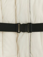 River Island Cream Girls Belted Coat - Image 4 of 4