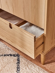 MADE.COM Dark Stain Oak Penn Wardrobe - Image 4 of 7