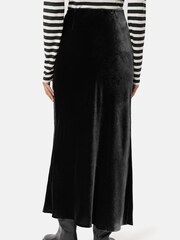 Jigsaw Purple Velvet Maxi Skirt - Image 2 of 6