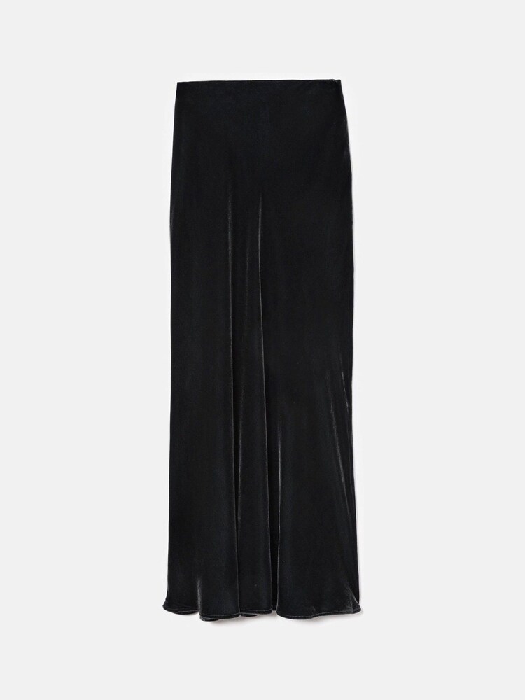 Jigsaw Purple Velvet Maxi Skirt - Image 6 of 6