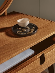 MADE.COM Dark Oak Penn Console Dressing Table - Image 2 of 6