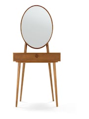 MADE.COM Dark Oak Penn Console Dressing Table - Image 3 of 6