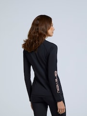 Animal Dark Black Womens Piste Thermal Top - Image 2 of 8