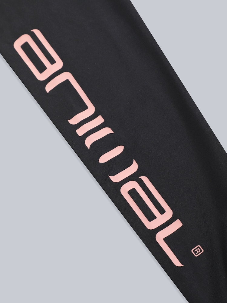 Animal Dark Black Womens Piste Thermal Top - Image 8 of 8