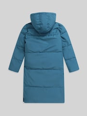 Animal Navy Blue Womens Dawlish Longline Coat - Image 6 of 9