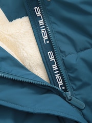 Animal Navy Blue Womens Dawlish Longline Coat - Image 9 of 9