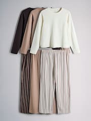 The Set 3 Pack Long Sleeve Cotton Pyjamas Red - Image 1 of 9