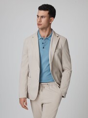 Reiss x McLaren F1 Team Stone McLaren F1 Slim Fit Technical Single Breasted Blazer - Image 6 of 7