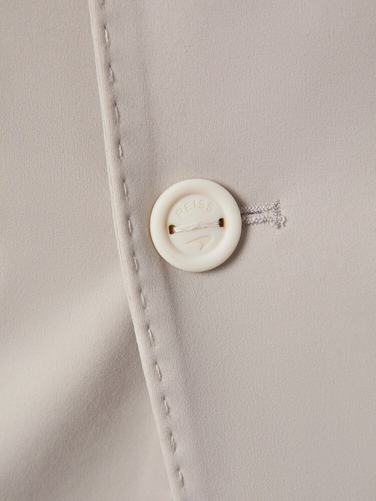 Reiss x McLaren F1 Team Stone McLaren F1 Slim Fit Technical Single Breasted Blazer - Image 7 of 7