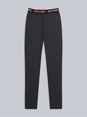 Animal Dark Black Womens Piste Thermal Leggings - Image 5 of 7