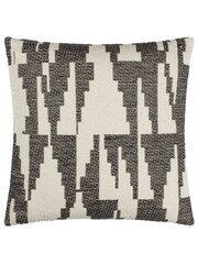 HÖEM Black Ibizia Abstract Polyester Filled 100% Cotton Cushion - Image 3 of 7