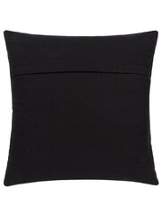 HÖEM Black Ibizia Abstract Polyester Filled 100% Cotton Cushion - Image 4 of 7