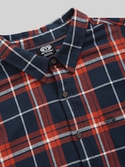 Animal Blue Mens 100% Cotton Cove Flannel Shirt - Image 7 of 8