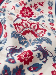 Joules Highgrove Multi Skinny Printed Scarf - Image 6 of 7
