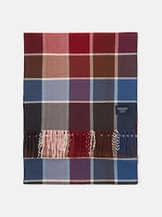 Joules Langtree Berry & Navy Scarf - Image 3 of 5