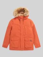 Animal Mens Orange Whitsand Sherpa Zip Jacket - Image 5 of 8