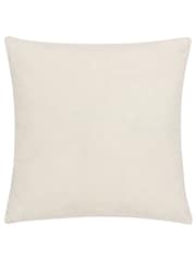 HÖEM White 45 x 45cm Lauder Jacquard Polyester Filled Cushion - Image 3 of 6
