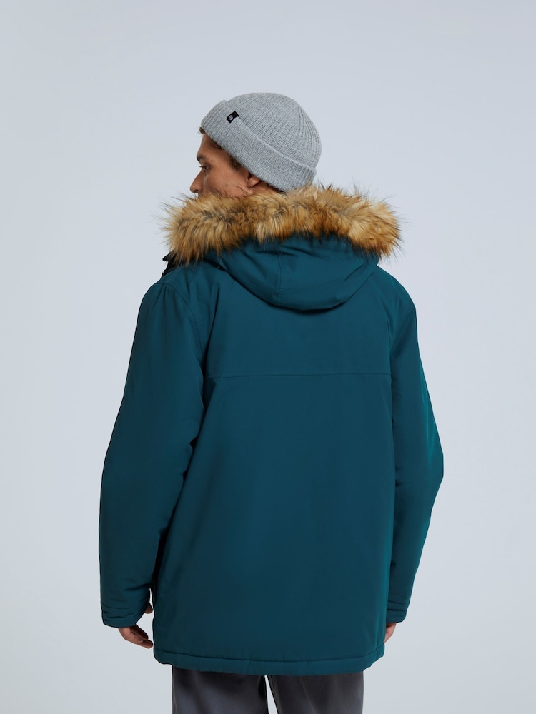 Animal Green Whitsand Mens Sherpa Zip Jacket - Image 2 of 9