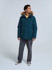 Animal Green Whitsand Mens Sherpa Zip Jacket - Image 3 of 9