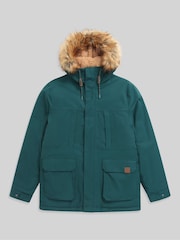 Animal Green Whitsand Mens Sherpa Zip Jacket - Image 5 of 9