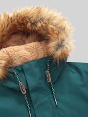 Animal Green Whitsand Mens Sherpa Zip Jacket - Image 9 of 9