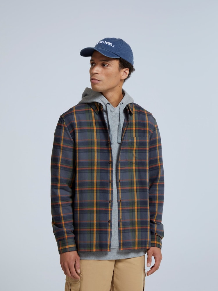Animal Mens Cove Organic Flannel Shirt - Image 1 of 8