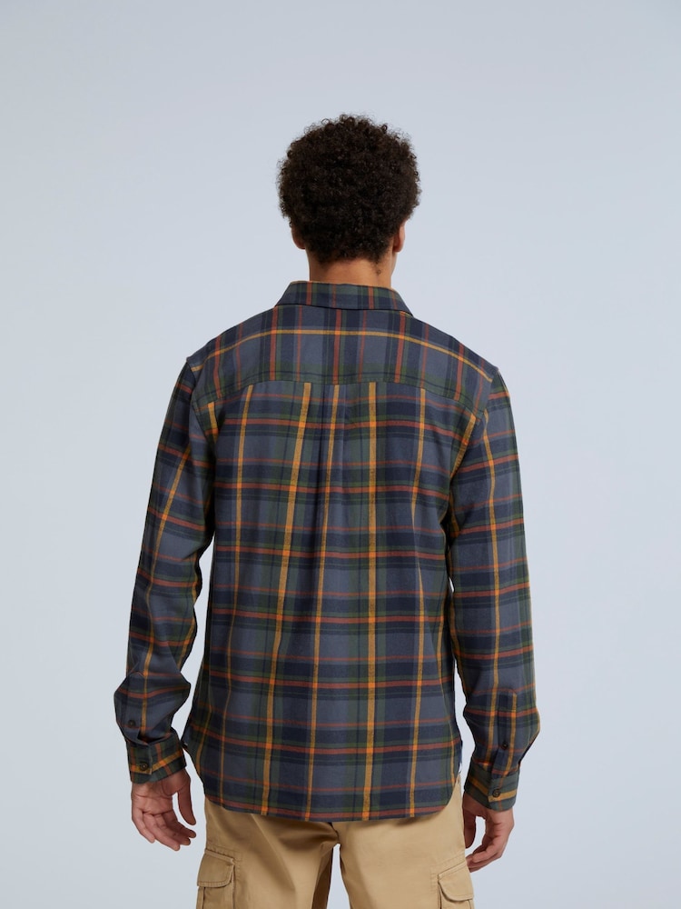 Animal Mens Cove Organic Flannel Shirt - Image 2 of 8