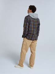 Animal Mens Cove Organic Flannel Shirt - Image 4 of 8