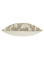 HÖEM Natural Ola Jacquard Polyester Filled 100% Cotton Cushion - Image 5 of 7