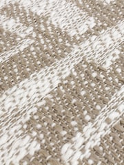 HÖEM Natural Ola Jacquard Polyester Filled 100% Cotton Cushion - Image 6 of 7