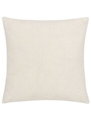 HÖEM Tofu Natural 45 x 45cm Lauder Jacquard Feather Filled Cushion - Image 3 of 6