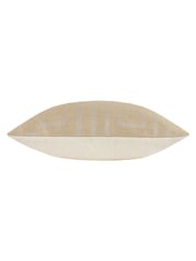 HÖEM Tofu Natural 45 x 45cm Lauder Jacquard Feather Filled Cushion - Image 4 of 6