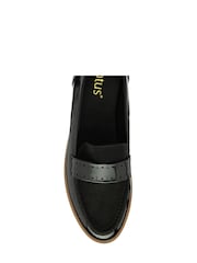 Lotus Black Patent Loafers - Image 4 of 4