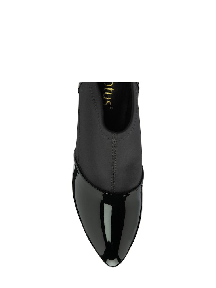 Negro azabache - Botines de textil y charol de Lotus - Imagen 4 de 4 Negro azabache - Botines de textil y charol de Lotus - Imagen 4 de 4