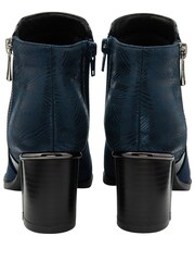 Lotus Blue Dark Ankle Boots - Image 3 of 4