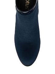 Lotus Blue Dark Ankle Boots - Image 4 of 4