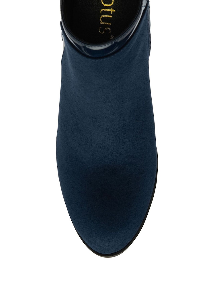 Dunkelblau - Lotus Stiefeletten - Bild 4 von 4 Dunkelblau - Lotus Stiefeletten - Bild 4 von 4