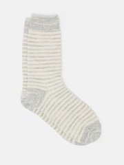 Joules Women's Toasty Cosy Striped Socks (size 4-8) - Imagen 1 de 3
