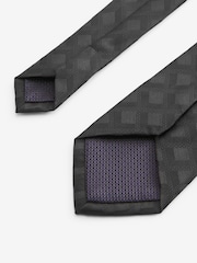 Black Diamond Jacquard Tie - Image 3 of 3