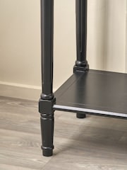 Pacific Black Pine Wood Large Console Table - Image 2 of 8