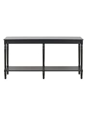 Pacific Black Pine Wood Large Console Table - Image 5 of 8