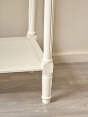 Pacific White Pine Wood Large Console Table - Image 2 of 7