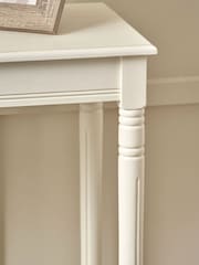 Pacific White Pine Wood Large Console Table - Image 4 of 7