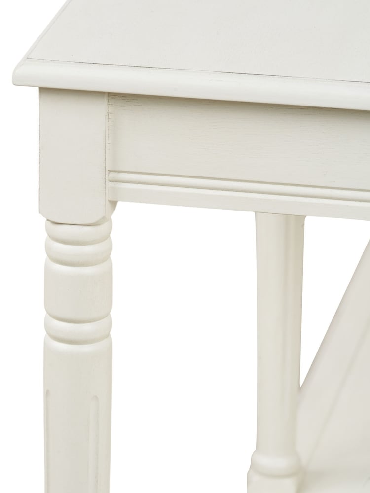 Pacific White Pine Wood Large Console Table - Image 7 of 7