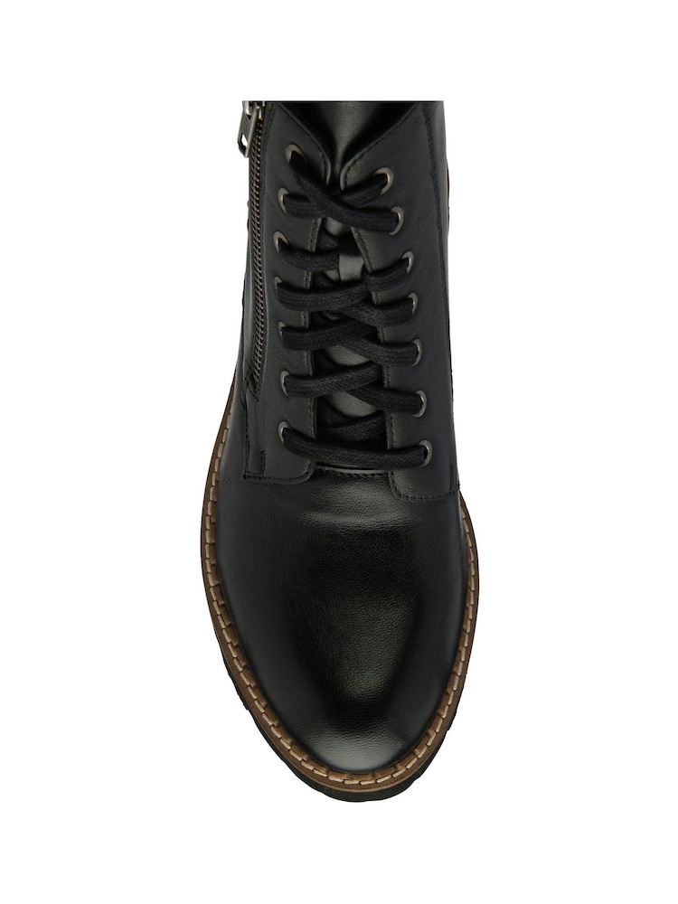 Lotus Black Ankle Boots - Image 4 of 4 Lotus Black Ankle Boots - Image 4 of 4