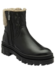 Lotus Black Ankle Boots - Image 1 of 4