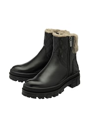Lotus Black Ankle Boots - Image 2 of 4