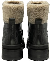 Lotus Black Ankle Boots - Image 3 of 4