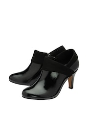 Lotus Black Patent Boots - Image 2 of 4